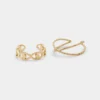 Anello per il dito del piede intrecciato
