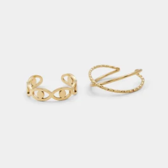 Anello per il dito del piede intrecciato