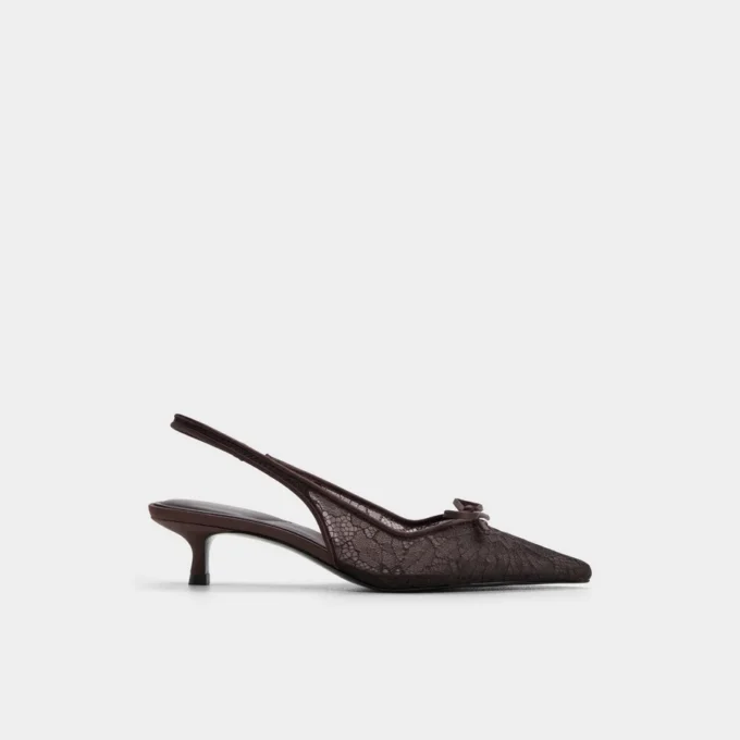 Azaro Slingback con tacco basso