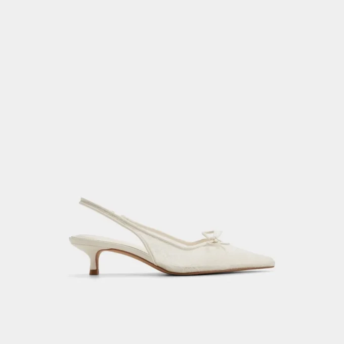 Azaro Slingback con tacco basso
