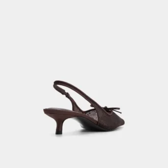 Azaro Slingback con tacco basso