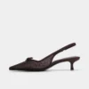 Azaro Slingback con tacco basso