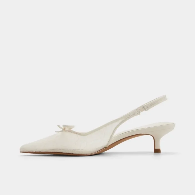 Azaro Slingback con tacco basso