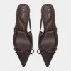 Azaro Slingback con tacco basso