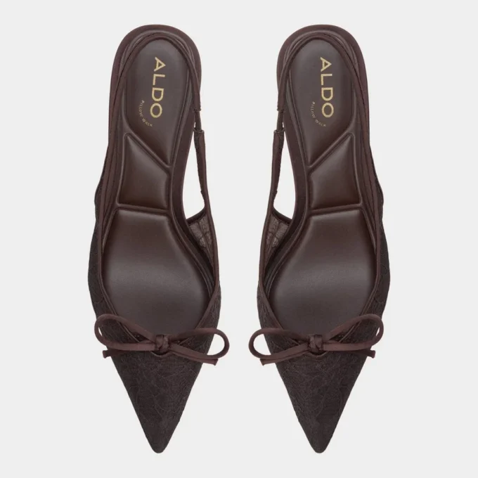 Azaro Slingback con tacco basso