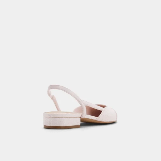 Ballerine Slingback Clementinne, tacco largo