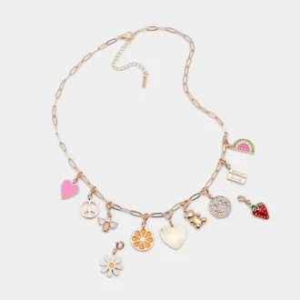 Charmcrazy Collana con ciondoli Charmcrazy Collana con ciondoli