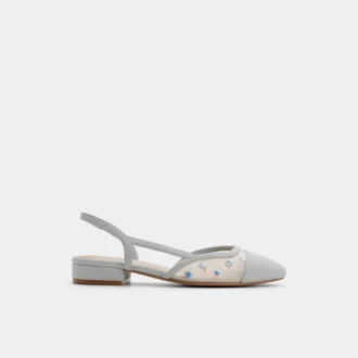Clementinne Slingback tacco alto, tacco largo