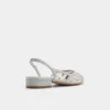 Clementinne Slingback tacco alto, tacco largo