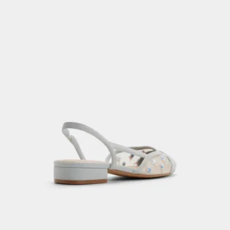 Clementinne Slingback tacco alto, tacco largo