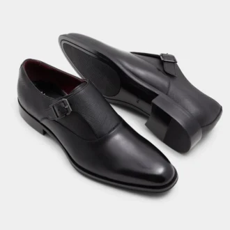 Elegante mocassino con fibbia