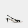 Gabriellie Slingback con tacco basso, Tacco basso