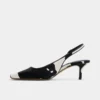 Gabriellie Slingback con tacco basso, Tacco basso