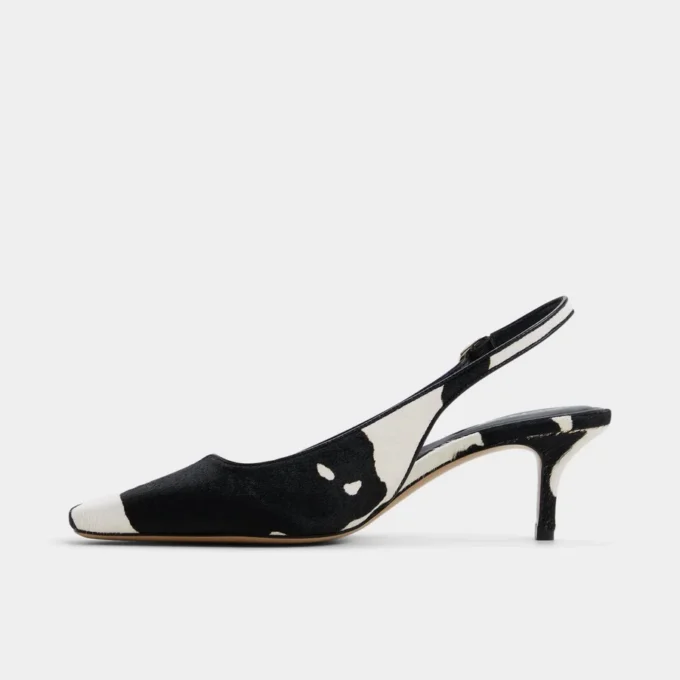 Gabriellie Slingback con tacco basso, Tacco basso
