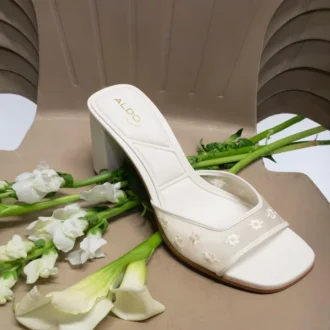 Lisarae Mule con tacco, tacco largo