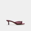 Mule con tacco Begonia, tacco basso