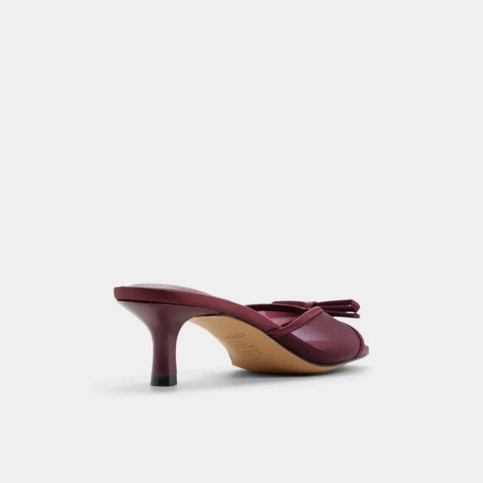 Mule con tacco Begonia, tacco basso