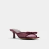 Mule con tacco Begonia, tacco basso