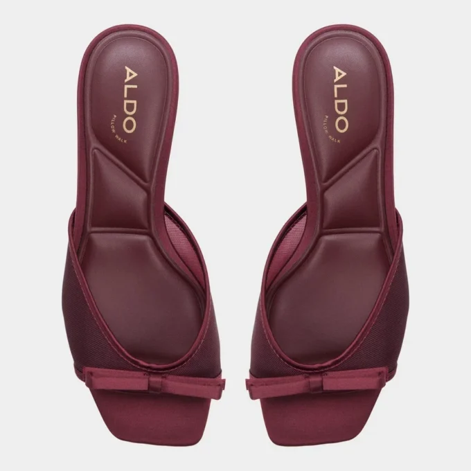 Mule con tacco Begonia, tacco basso