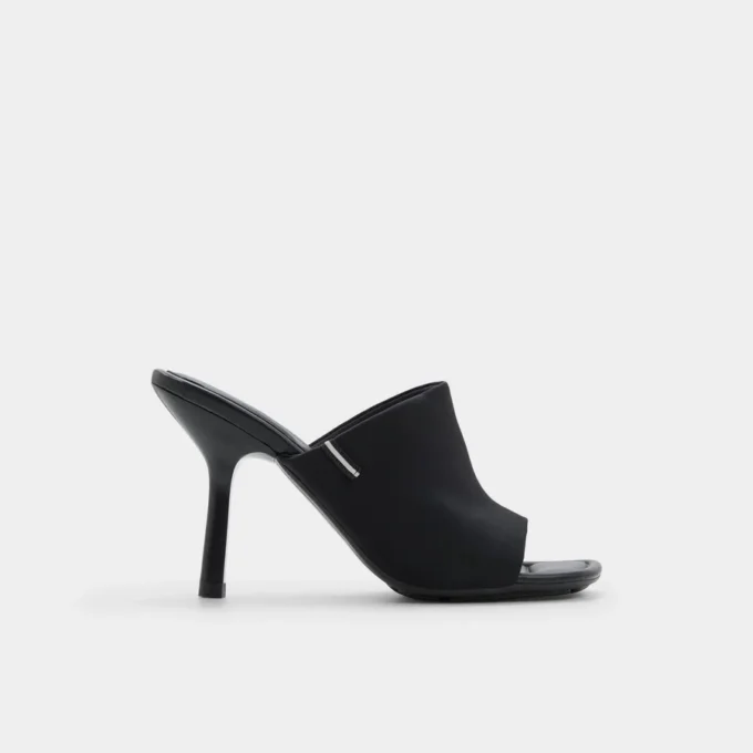 Mule con tacco Eviey, tacco a spillo