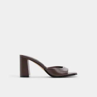 Mule con tacco Lisia, tacco largo
