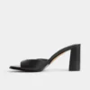 Mule con tacco Lisia, tacco largo