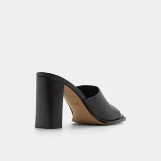 Mule con tacco Re-sophia, tacco largo
