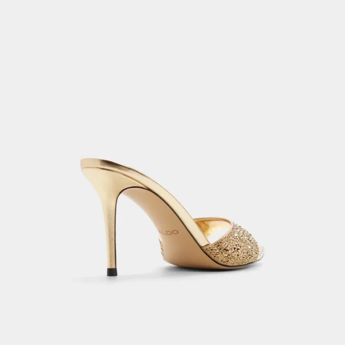 Mule con tacco Reanna, tacco a spillo Mule con tacco Reanna, tacco a spillo