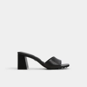 Mule con tacco Tisha, tacco largo