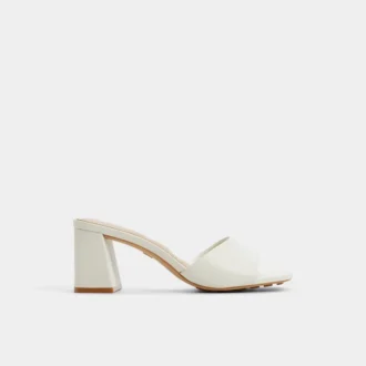Mule con tacco Tisha, tacco largo