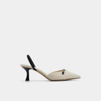 Nailah Slingback con tacco basso, Tacco basso