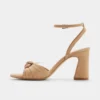 Sandalo con tacco largo e cinturini Angelknot