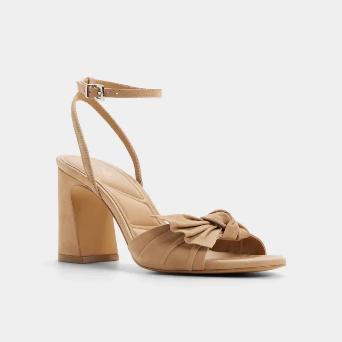 Sandalo con tacco largo e cinturini Angelknot