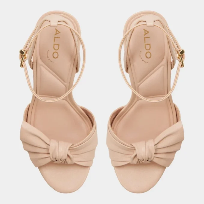 Sandalo con tacco largo e cinturini Angelknot