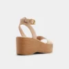 Sandalo con zeppa Oneiwin, tacco a zeppa