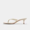 Sandalo infradito con tacco Kitten Lift