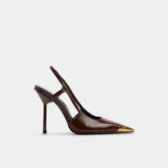 Scarpe con tacco a spillo e cinturino posteriore Feronia