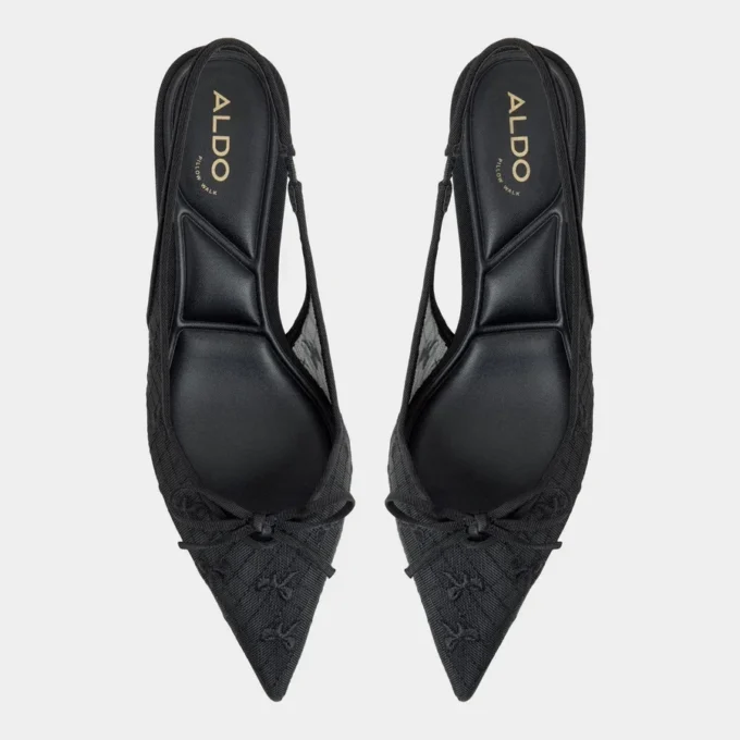 Scarpe con tacco slingback Azaro, tacco basso Scarpe con tacco slingback Azaro, tacco basso