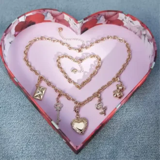 Set collana e braccialetto Bemyvalentine
