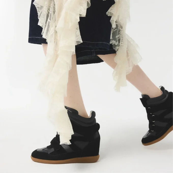 Sneaker con zeppa Bellissamo, tacco a zeppa Sneaker con zeppa Bellissamo, tacco a zeppa