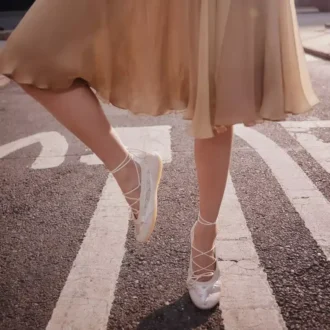 Sneaker da ballo Arabelia, suola da jogging