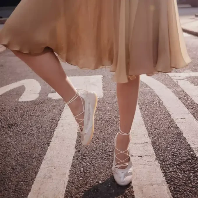 Sneaker da ballo Arabelia, suola da jogging